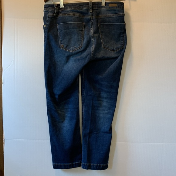 Kut From The Kloth Crop Straight Leg Women’s Blue Jeans Size 6 - Picture 9 of 11